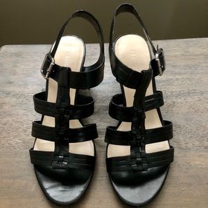 Franco Sarto Black Sandals